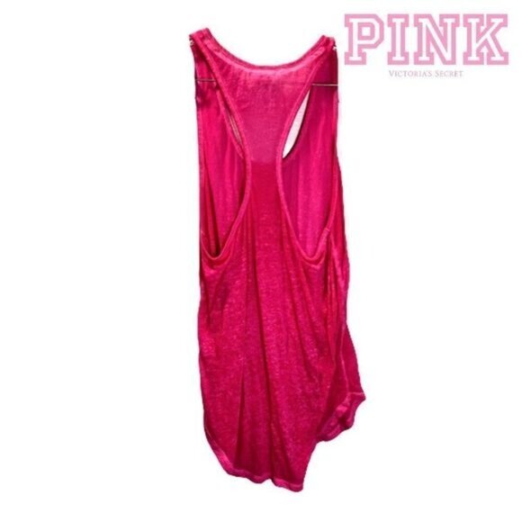 Victoria Secret PINK Women's Scoop neck Sleepwear‎ Racerback Tank - Picture 2 of 7